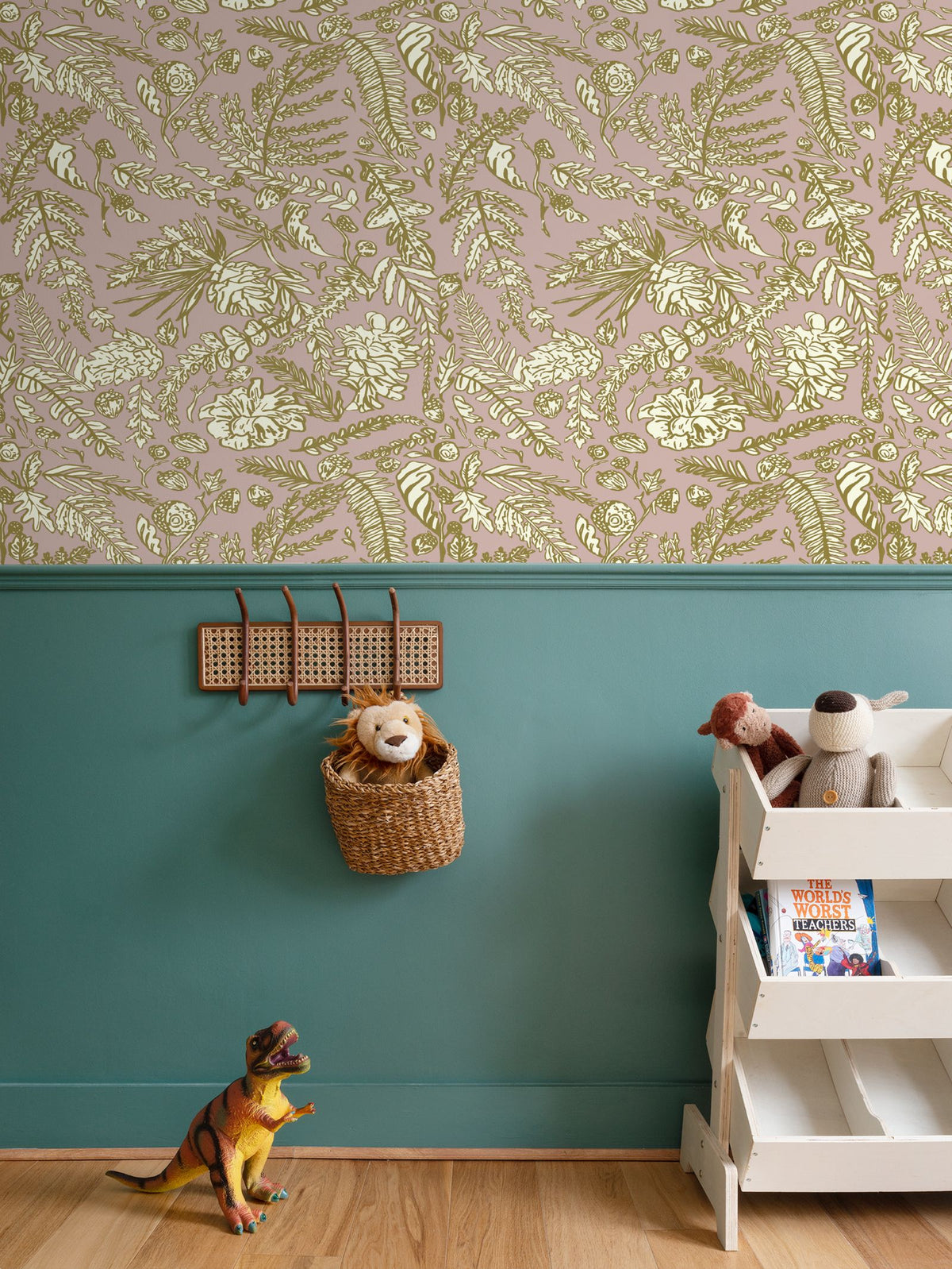 Averly - Pink Repeat Pattern Wallpaper