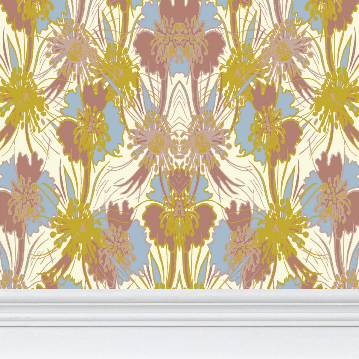 Sophia Ivory Wallpaper