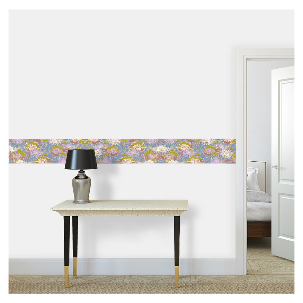 Sophia Blue - Wallpaper Border