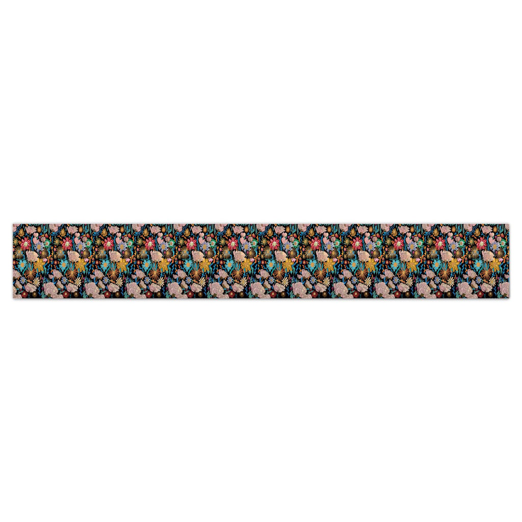 Black Poppy Wallpaper Border