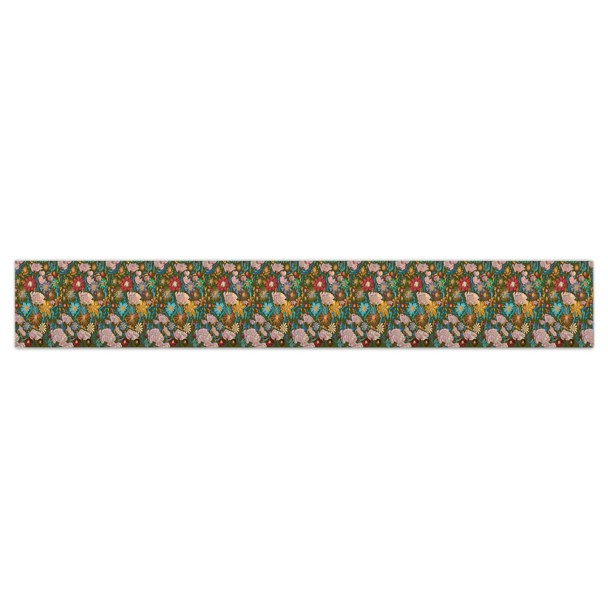 Poppy Green Wallpaper Border
