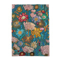 Poppy Teal Tea Towel
