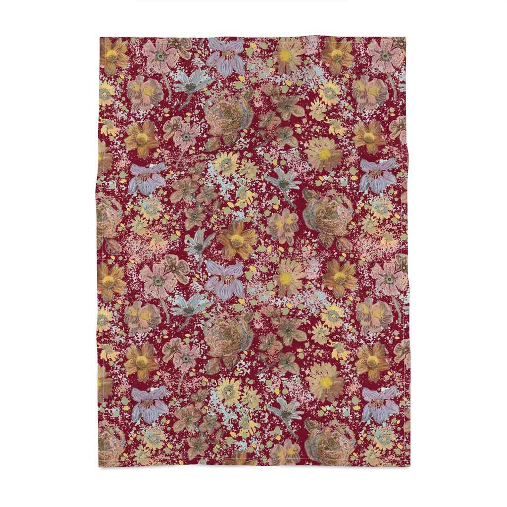 Angelina Red Tea Towel