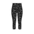 Fleur- Black & White Sports Leggings